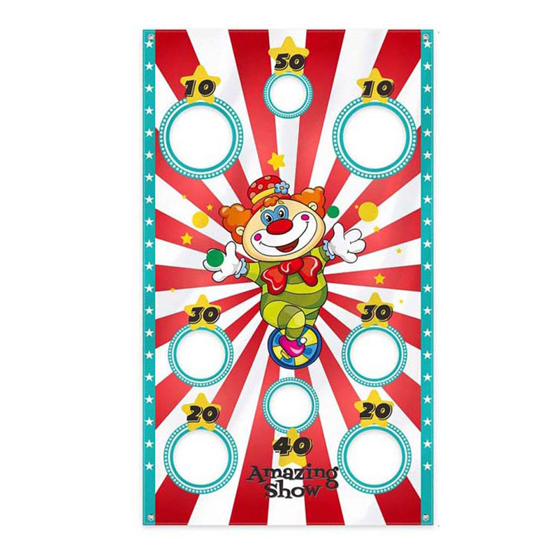 Title 4, Carnival Halloween Throwing Game Hanging Flag