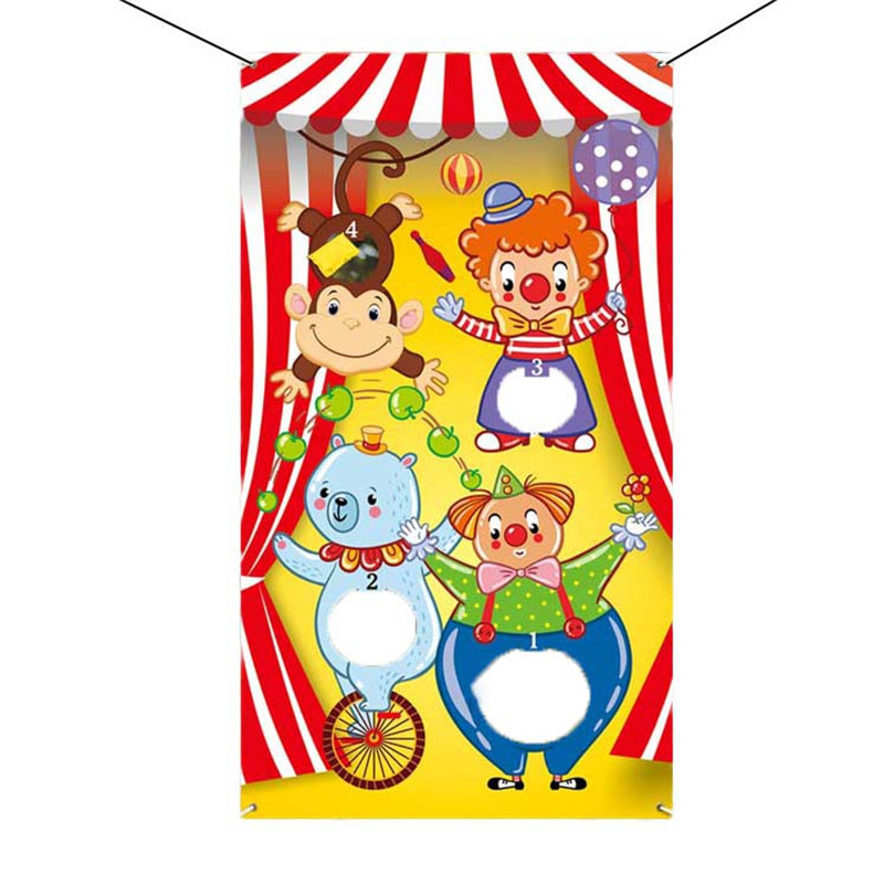 Title 7, Carnival Halloween Throwing Game Hanging Flag