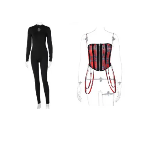Camouflage all match Sculpting Girdle Wrap Breast Women Black And Red - Shop at LoveMi