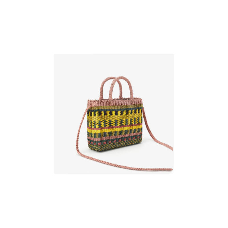 Small Hand Woven Bag In Summer