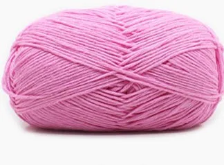 Cotton Baby Hand Knitted Cotton Thread Coarse Breathable Baby Clothes Hat Wool Pink - Shop at LoveMi
