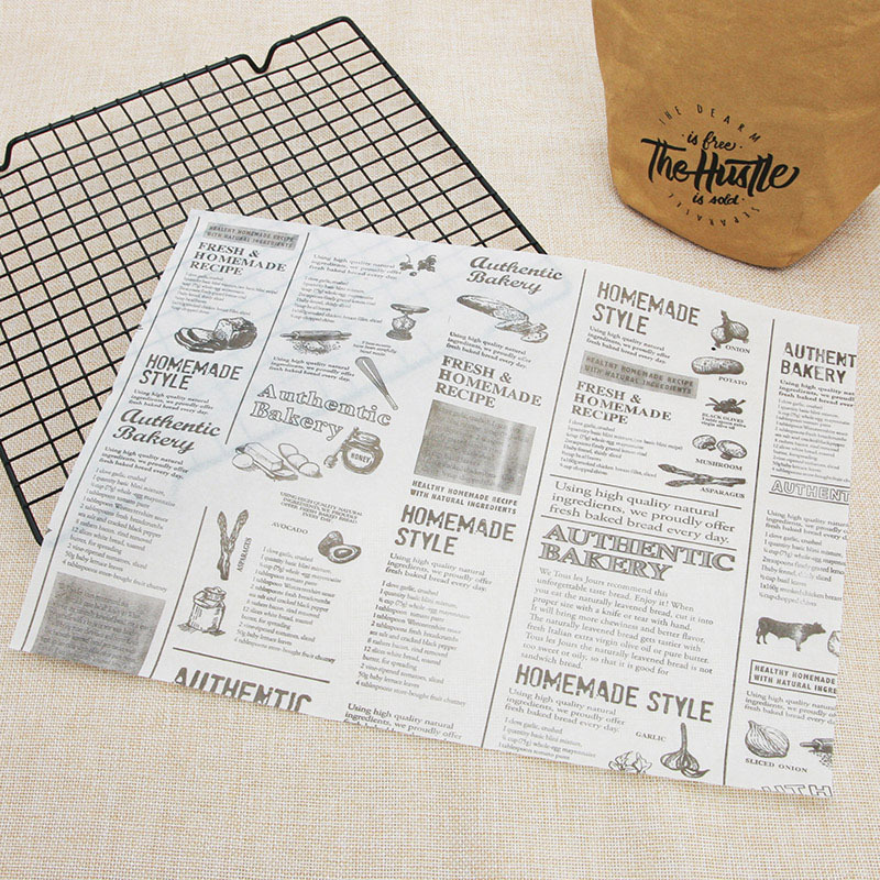 Baked Food Waterproof Rim Pad And Greaseproof Paper