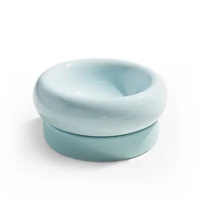 Mochi Ceramic Short-leg Cat Bowl