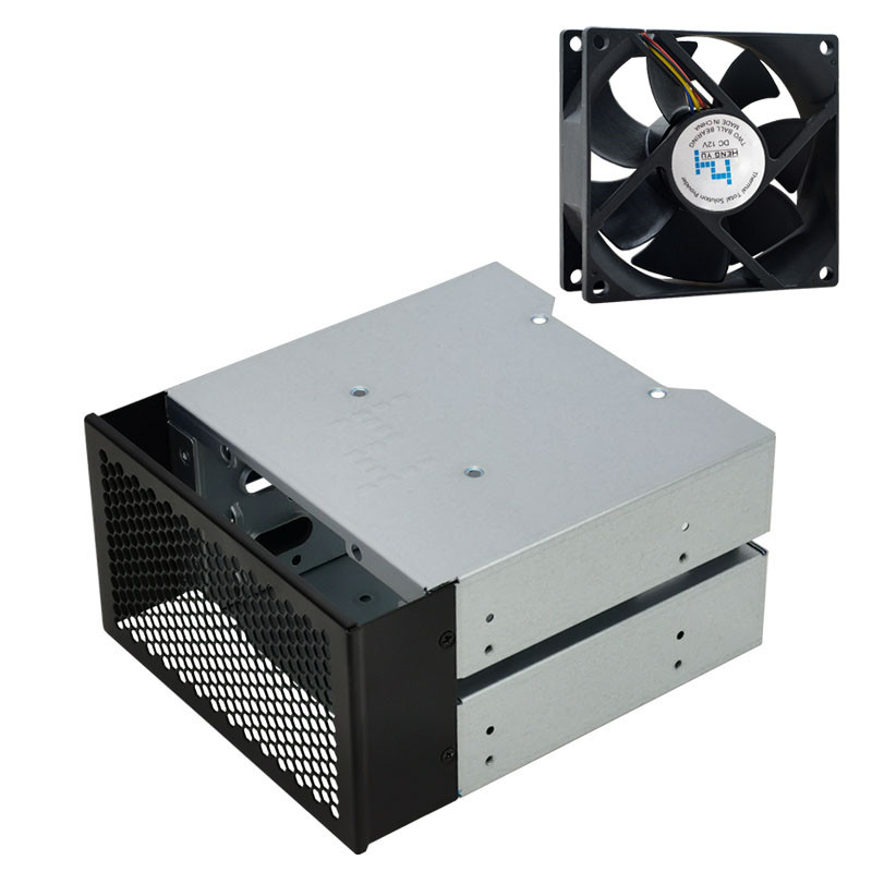 5 Inch Hard Drive Cage, Case 5.25 Inch Optical Drive Bit Conversion Hard Drive — foto 7