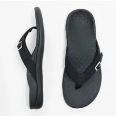 Lightweight Flat-Heel Casual Low-Heel Beach Women'S Flip Flops - Black - View 1