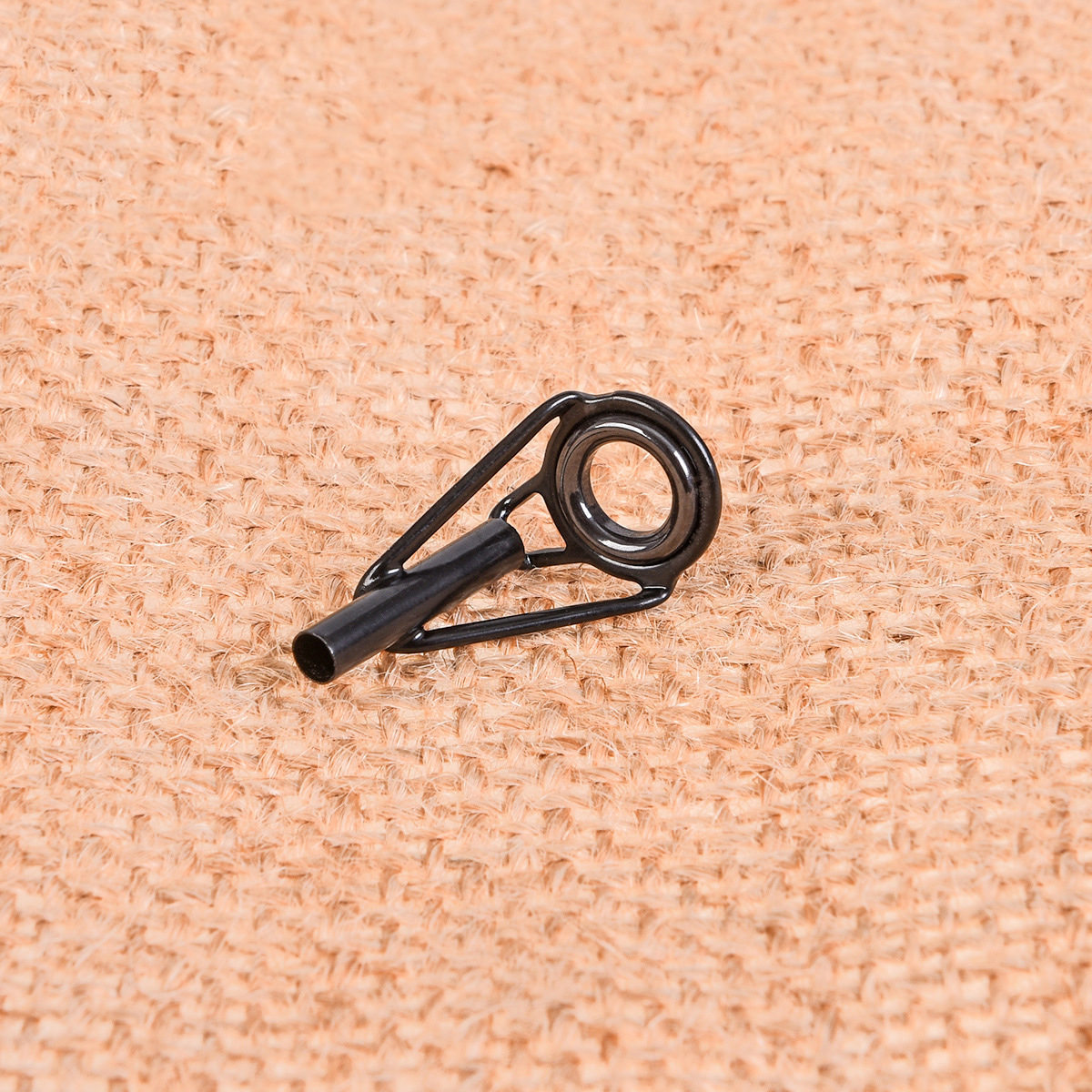 مجموعة حلقات دليل صنارة الصيد متعددة الأرقام باللون الأسود 80 قطعة من الفولاذ المقاوم للصدأ والسيراميك