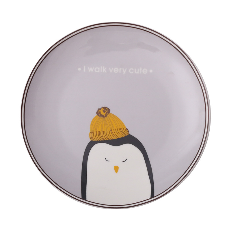 Title 4, Cartoon Ceramic Tableware Ins Plate Children