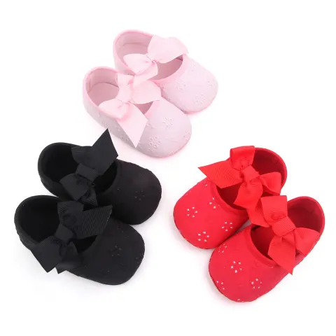 Cute Bow Princess Shoes Baby
