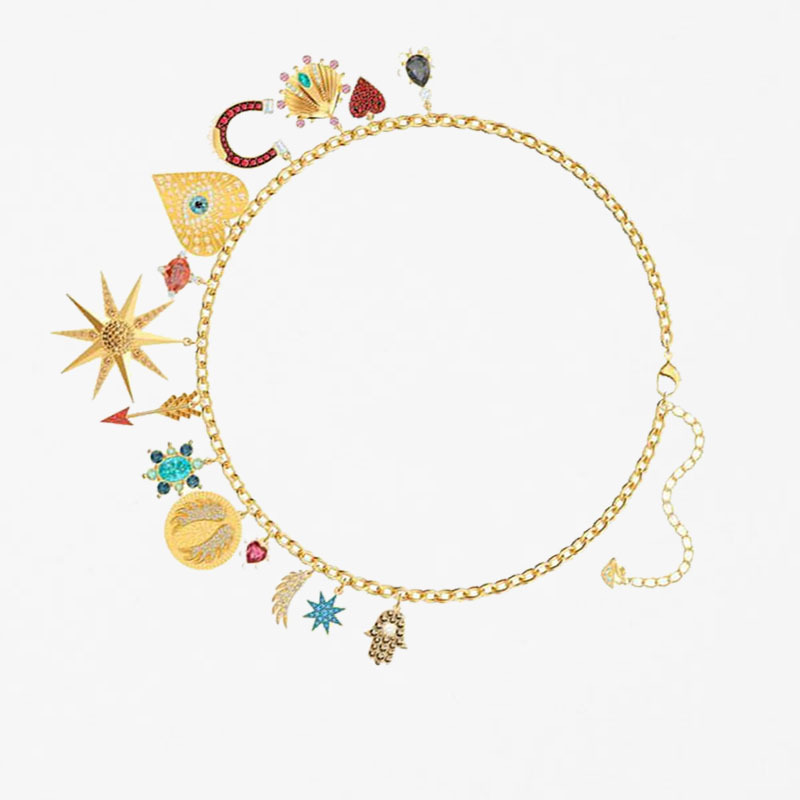 Lady Luck Sunflower Double Necklace Gentle