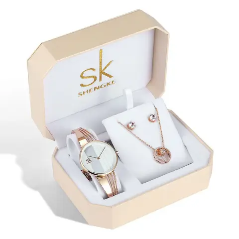 Watch Set Three-piece Rose Gold