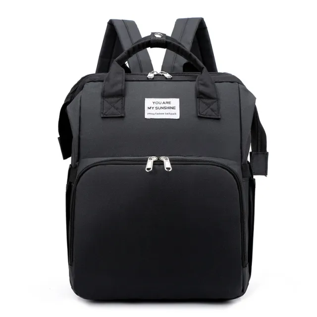 Multifunctional Mother And Baby Bag Black - Shop at LoveMi