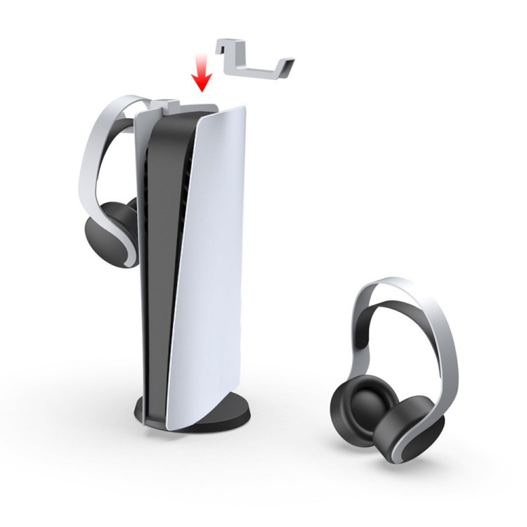 PS5 Game Console Hanging Bracket Earphone Storage Rack - Image 2