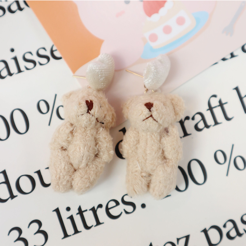 Beautiful Girl Student All-Match Fun Earrings Ear Clips