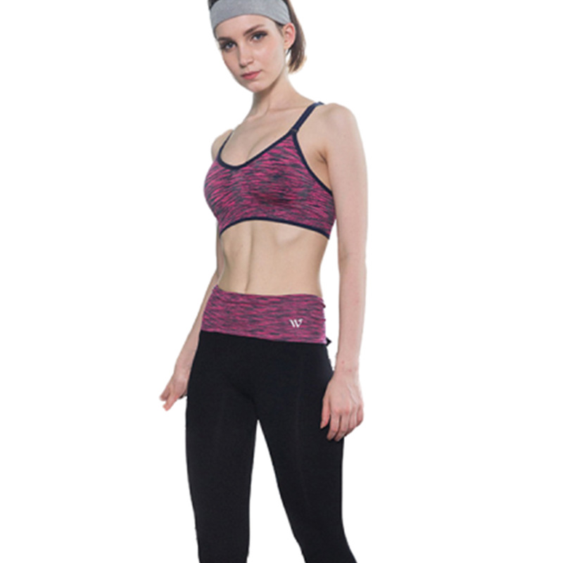 Title 2, Reggiseno sportivo Yoga, stile gilet, doppio st...