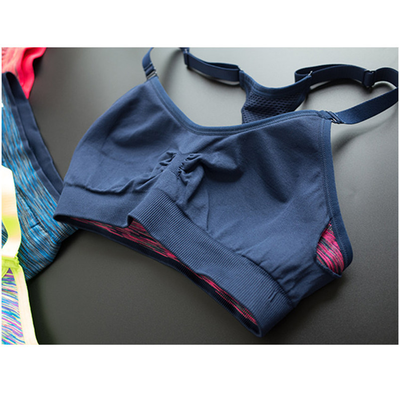 Title 4, Fitness Yoga Sports Bra Vest Style Double Layer...