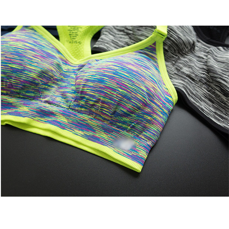 Title 5, Fitness Yoga Sports Bra Vest Style Double Layer...