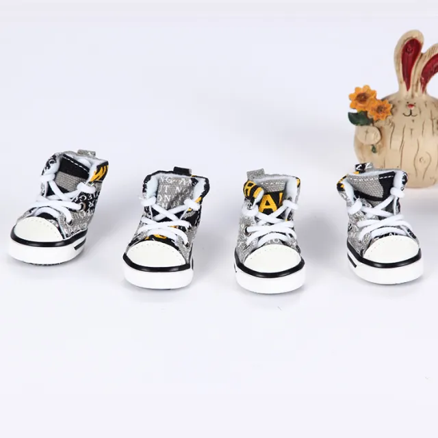 Breathable Dog Sneakers Go Out In Summer To Protect The Soles Of The Dog'S Feet To Prevent Burns And Easy To Clean Grey - Shop at LoveMi