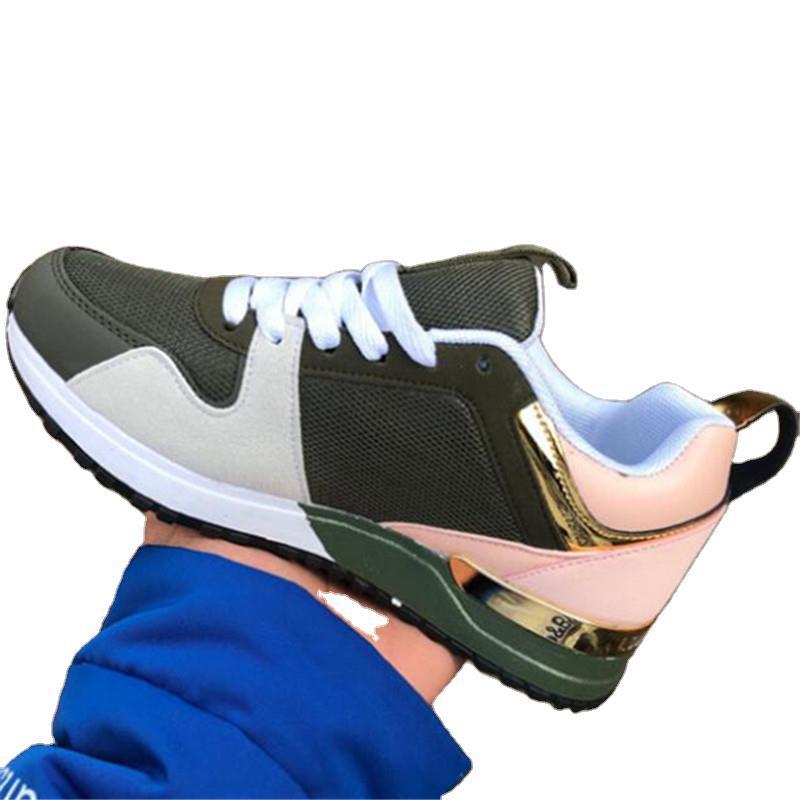 Title 2, Colorblock flat large size sports shoes