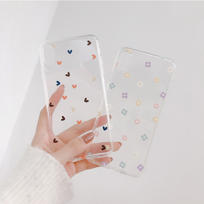 Simple Color Love For Mobile Phone Case Protective Cover - Image 6