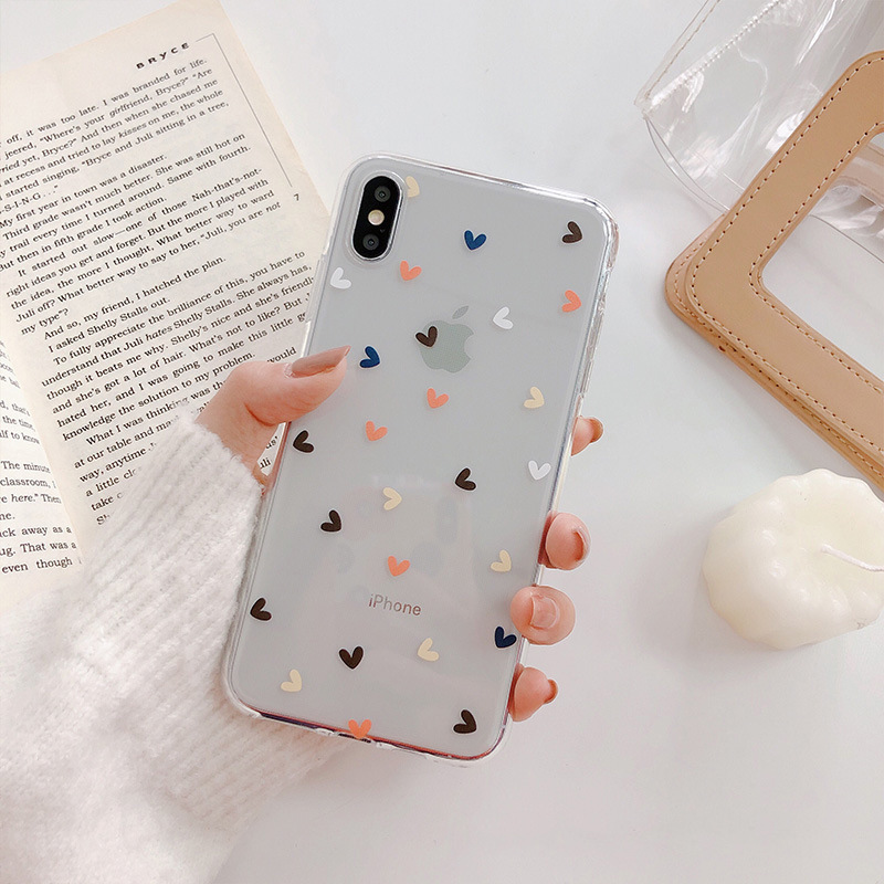 Simple Color Love For Mobile Phone Case Protective Cover - Image 7
