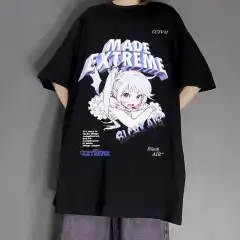 Korean Style Loose Sleeve Shirt Student Ins Tide Brand - Black - View 1