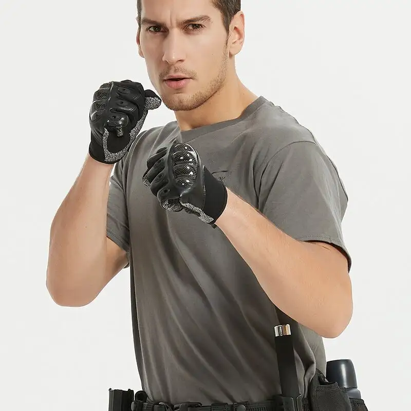 Tactical Gloves Full-Finger Half-Finger Stab-Resistant Outdoor Mountaineering