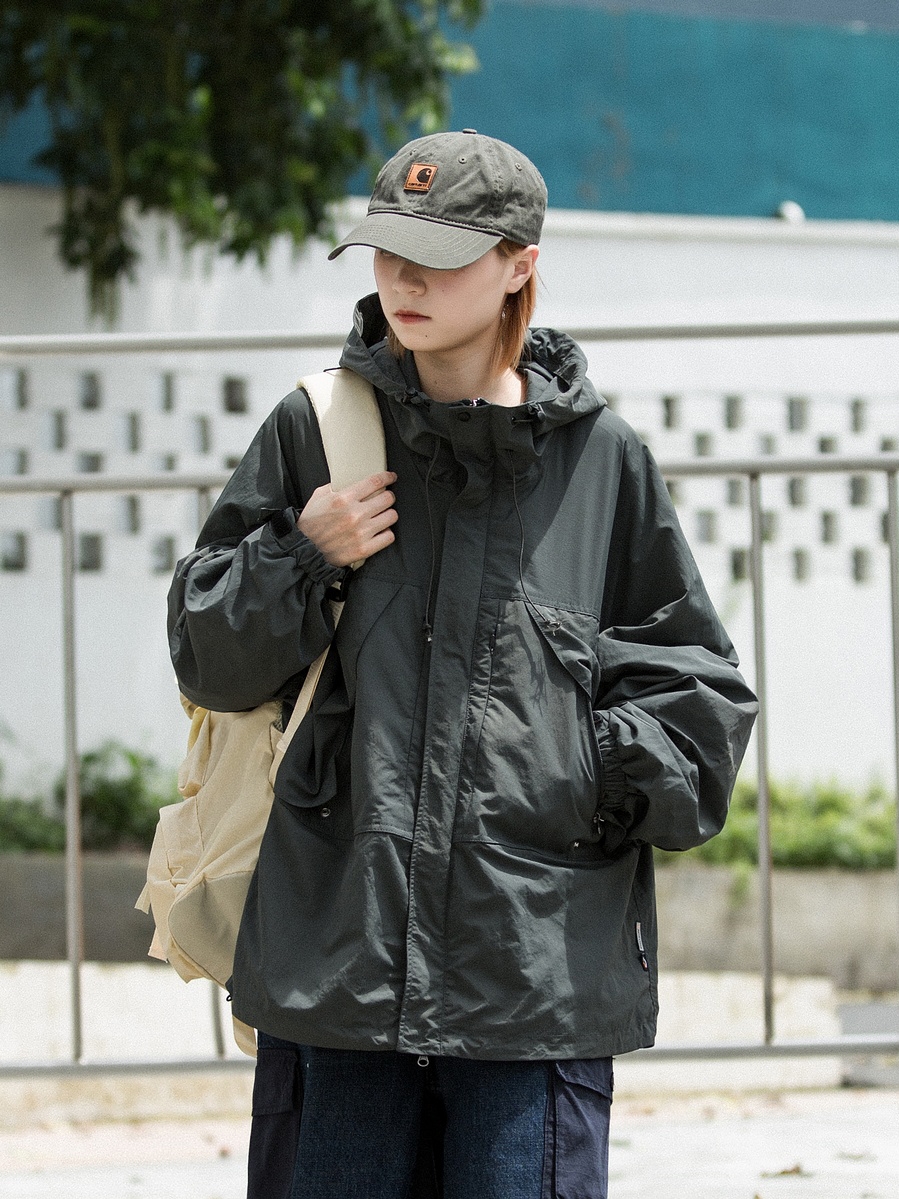 Homemade Outdoor Works Hat Hat Jacket Male Women's American Vintage Neutral