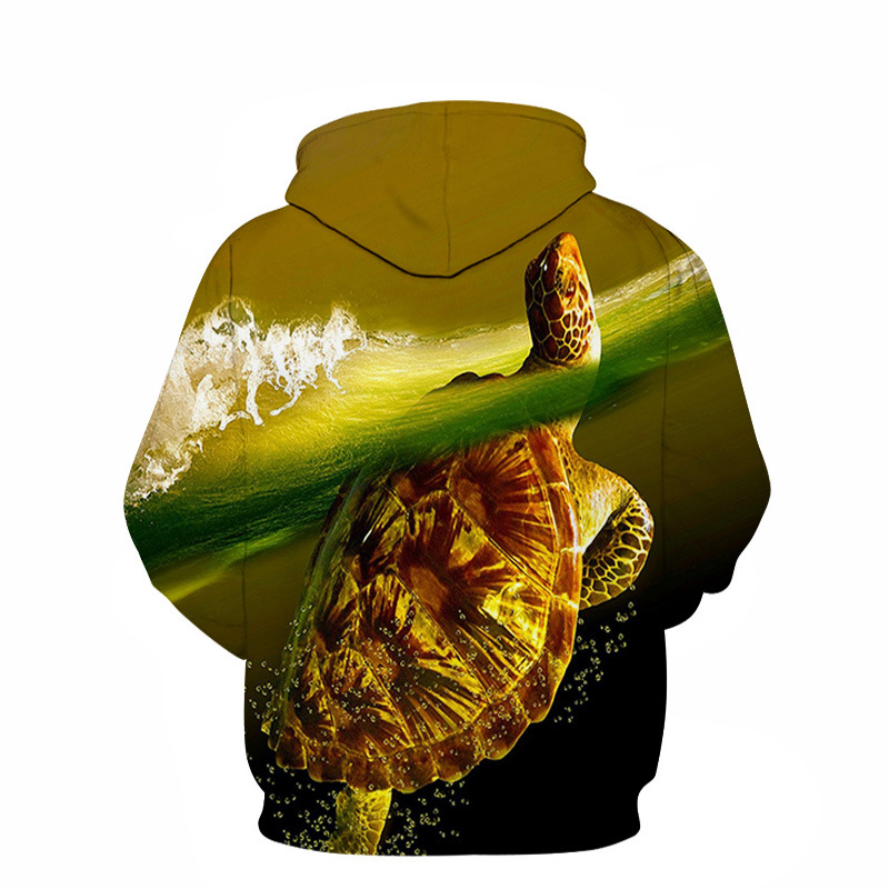 Title 5, Men And Women Models Digital Printing 3D Turtle...