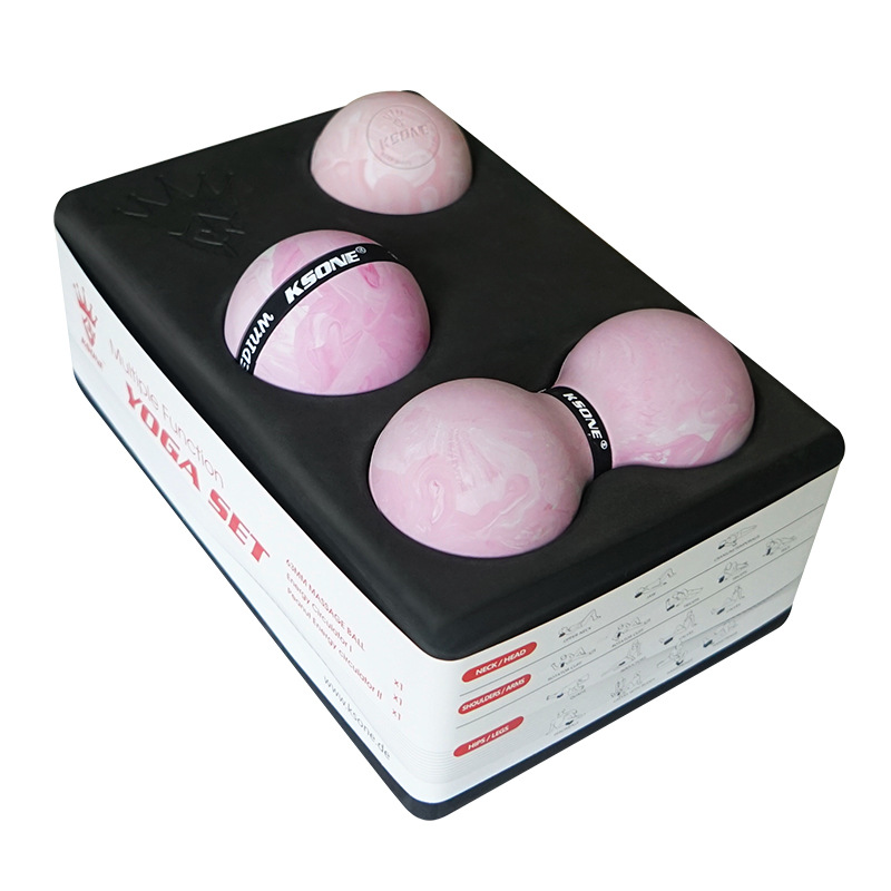 Title 3, Kit Fascia Ball Eva para relaxamento muscular p...