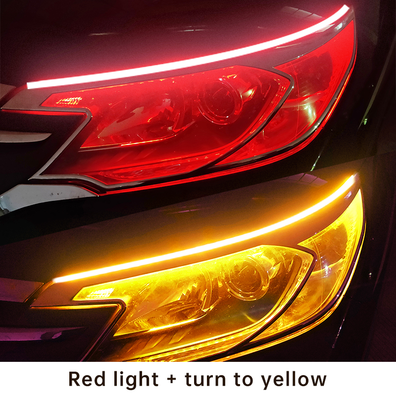 Red light turn to yellow