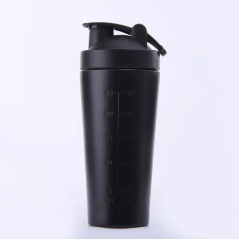 Stainless Steel Protein Powder Shaker Cup Multifunctional Fitness Sports