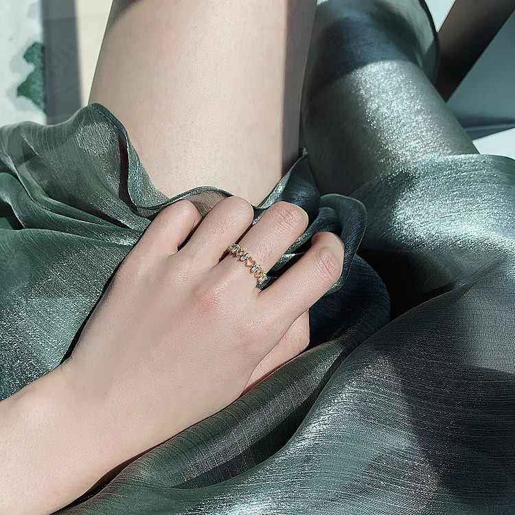 Personality And Cold Wind Retro Wild Design Love Ring