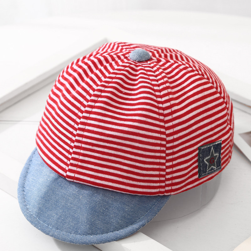 Spring stripes star red