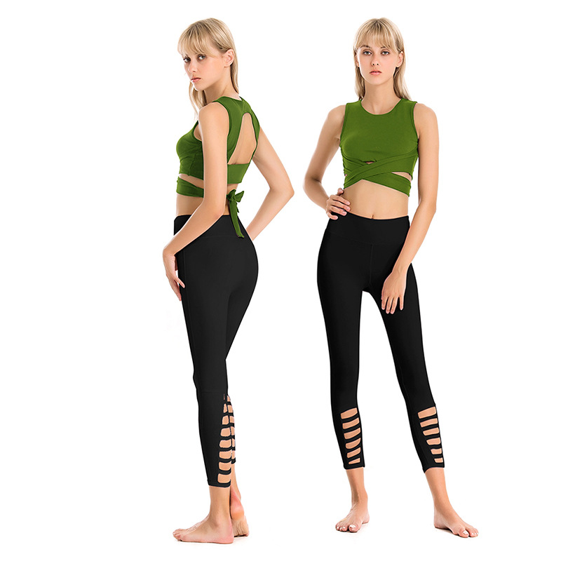 Bandage Yoga Suit