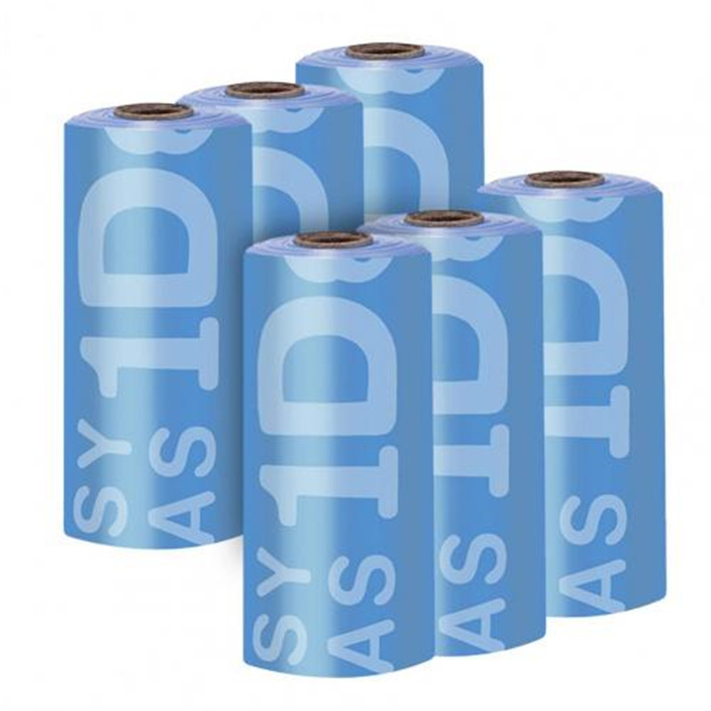 Sacs à déjections biodégradables chien — 6 rouleaux de 15 1