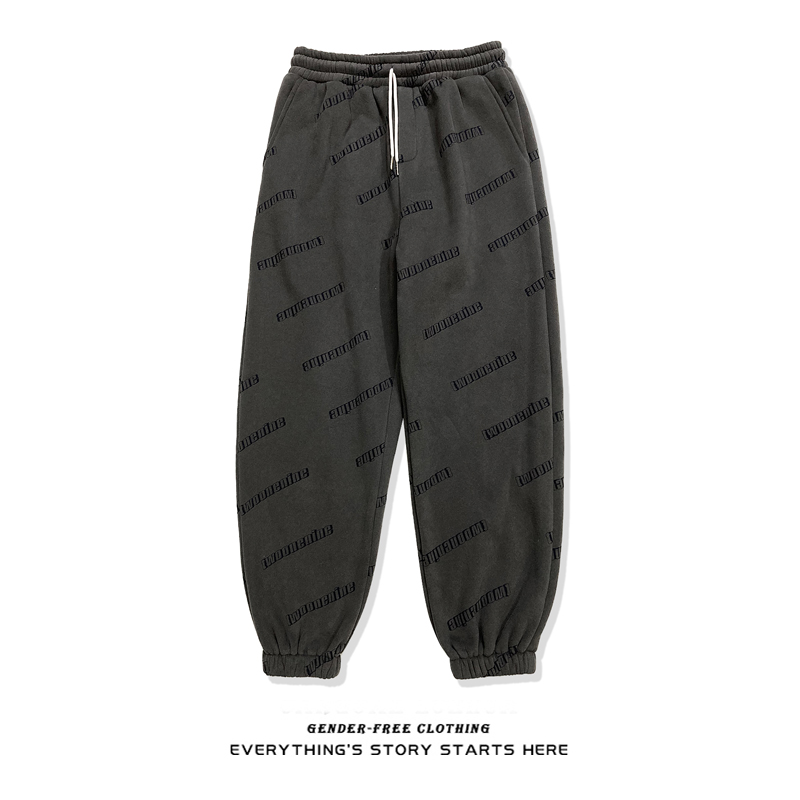 Title 3, Pantaloni Sportivi Casual Hip-Hop Tide Brand, p...