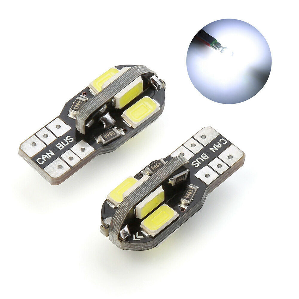 Car LED light t10 8 5730SMD width indicator light license plate light driving light pc board — foto 3