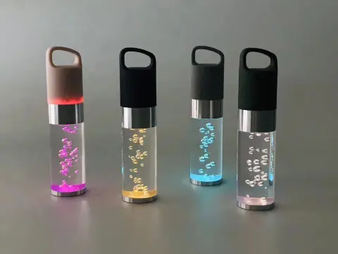 Bluetooth Speaker Portable Carry Cartoon Creative Colorful Crystal Light