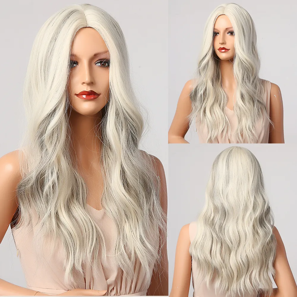Medium And Small Curly Long Hair High