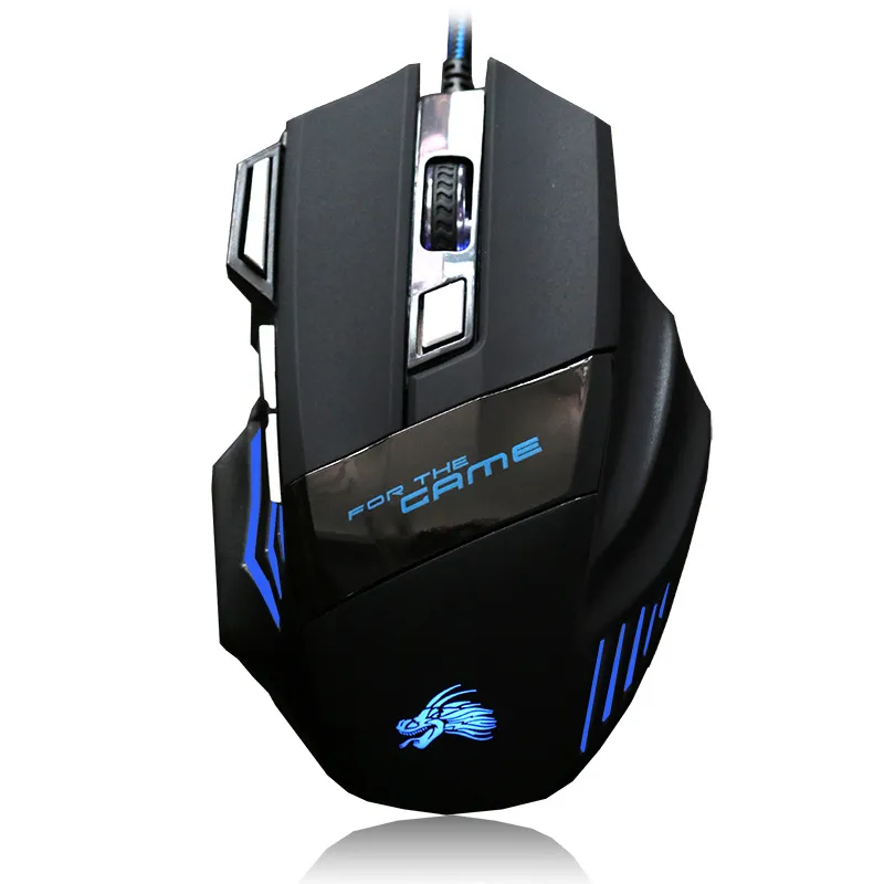 7-button Colorful Glowing USB Gaming Mouse – image 6