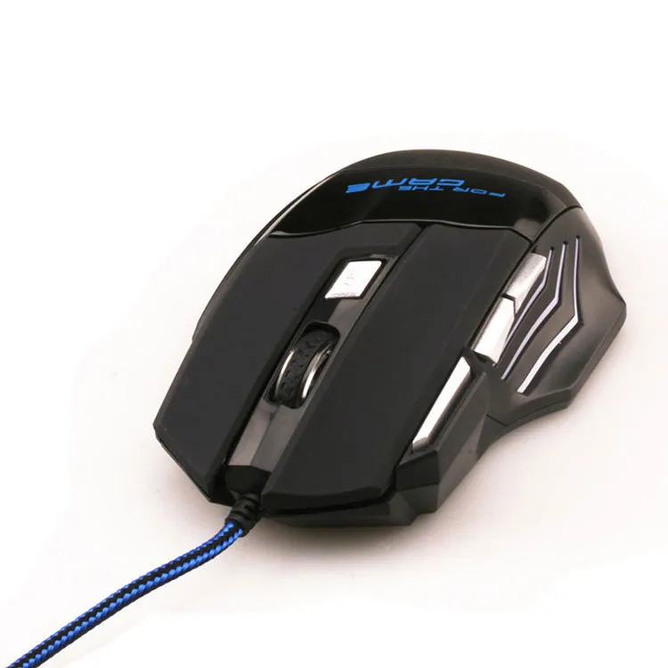 7-button Colorful Glowing USB Gaming Mouse – image 2