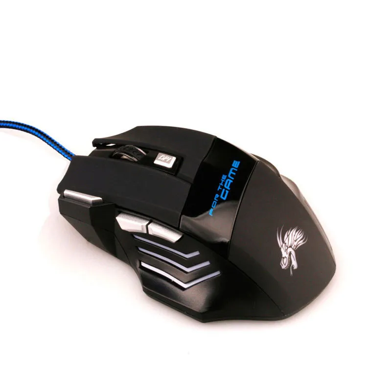7-button Colorful Glowing USB Gaming Mouse – image 7