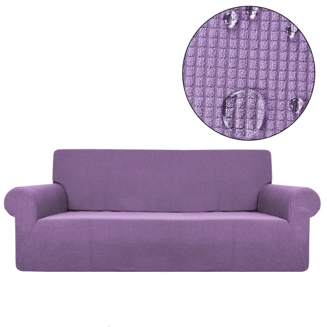 Waterproof sofa cover home fabric sofa cover Report Purple - Shop at LoveMi