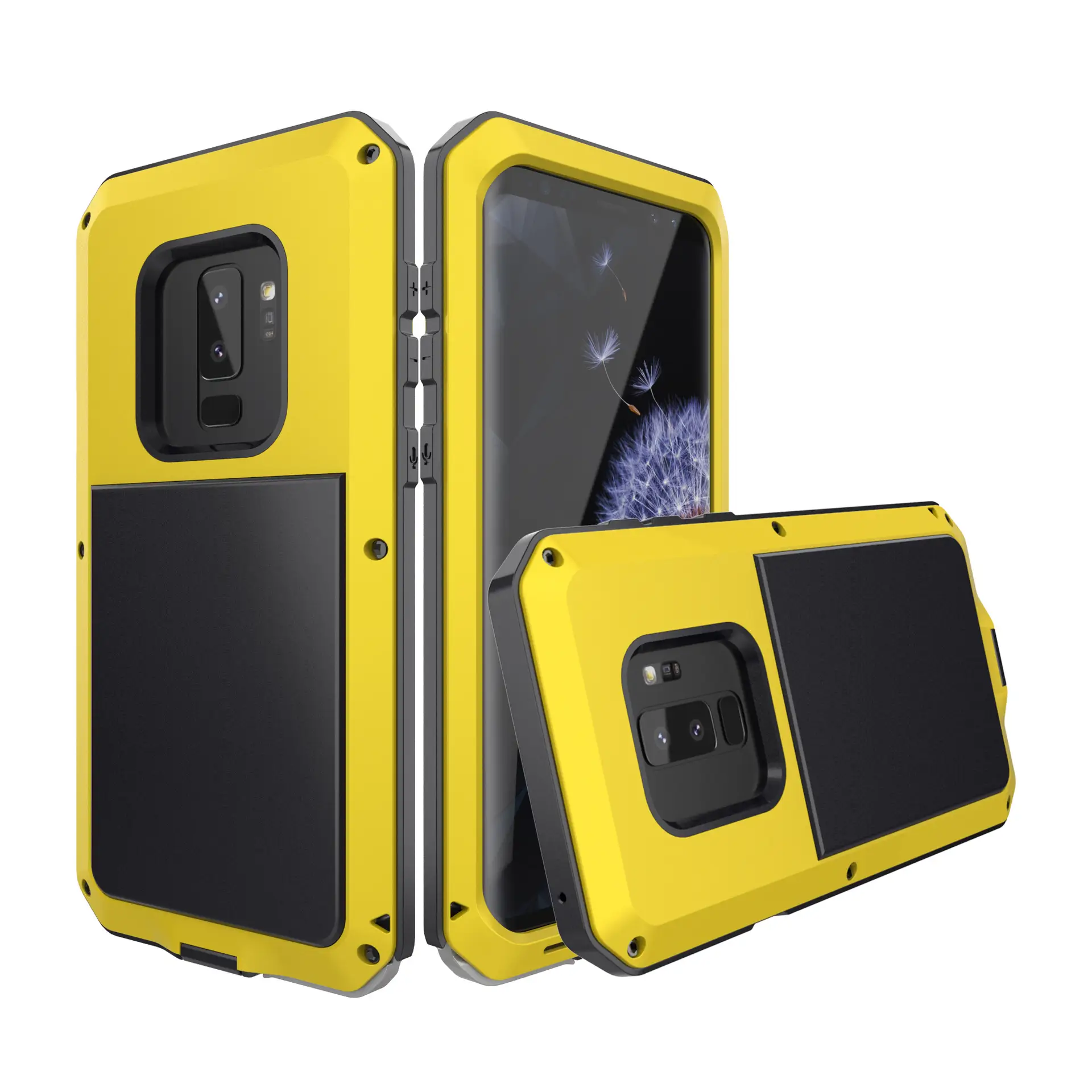 S9 Plus Waterproof and Anti drop S7 S8  Metal Protective Case