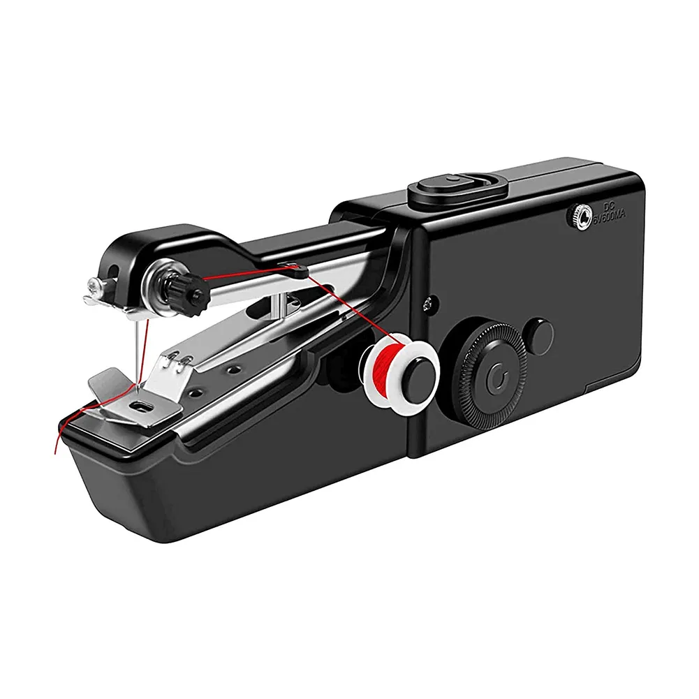Handheld Electric Sewing Machine Set Black – image 4