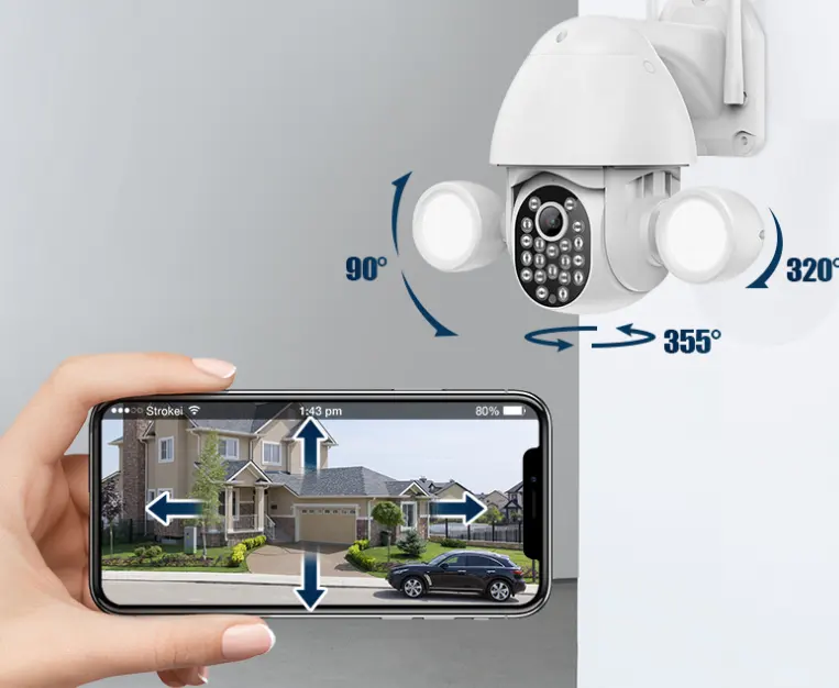 Double Fill Light Ball Machine 3Mp High-Definition