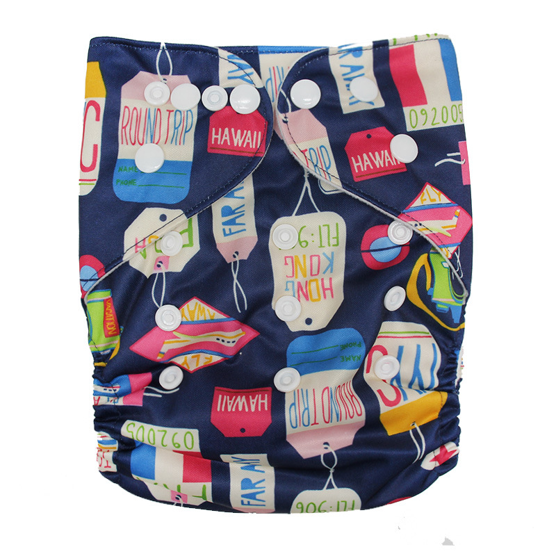 New Baby Washable Diaper Pants Pocket — foto 3