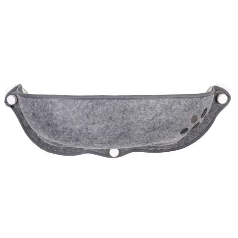 Cat Cage Cat Sucker Window Sill Semi-Circular Cat Litter