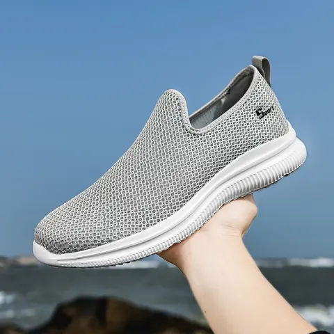 Mesh Shoes Men'S Large Size Breathable Casual Sneakers Couple