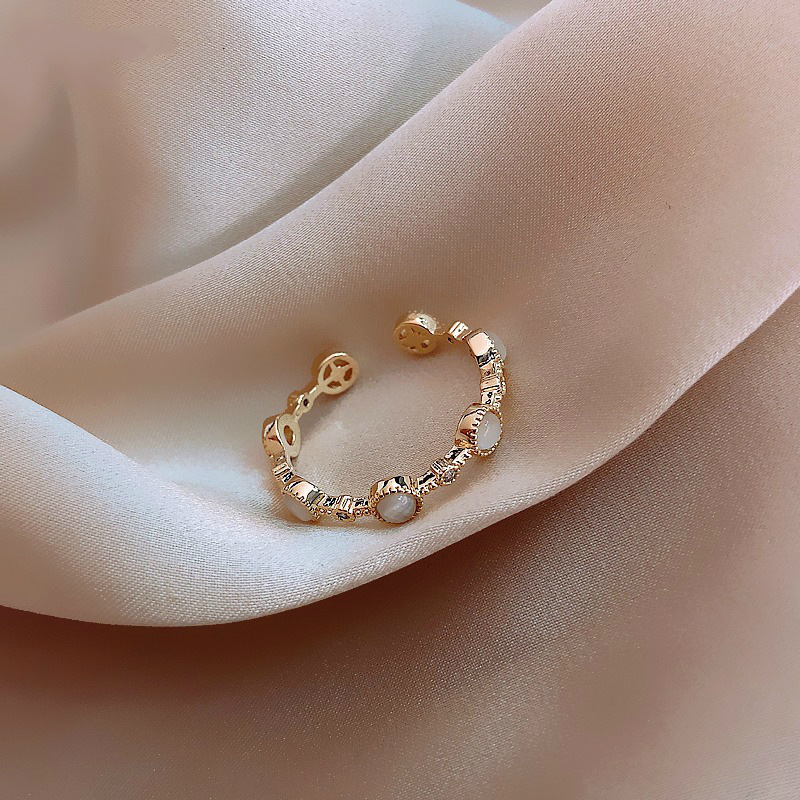 Japanese Light Luxury Tail Ring Niche Design Ring